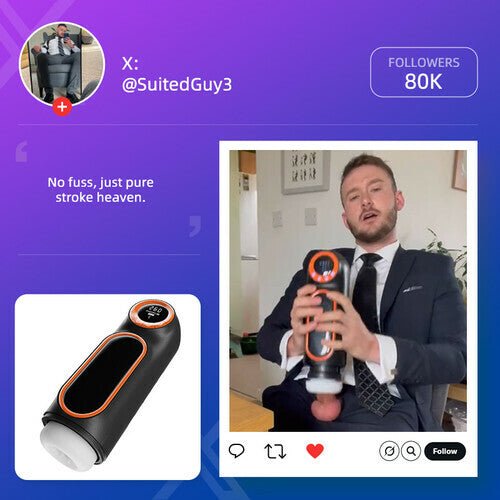 (Discreet shipping) Automatic Relaxation Device Hands - Free Comfort for Your Private Time - Goods Compass
